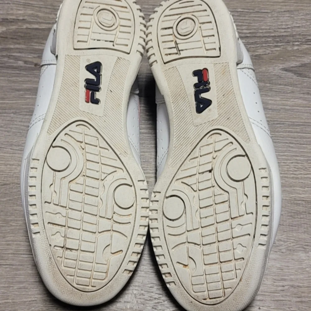 Fila Women's Original Fitness Athletic Sneakers White‎ Blue Red Size 7½